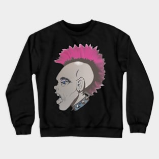 Punk Mohawk Crewneck Sweatshirt